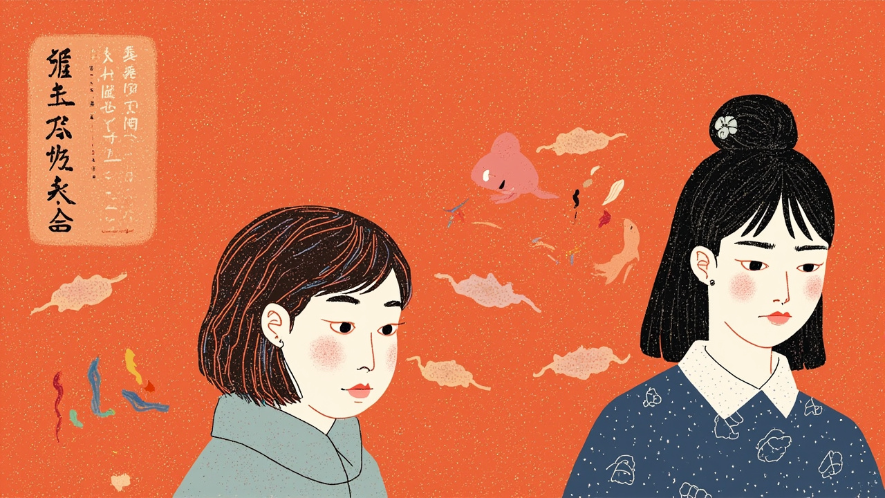 年轻人在山顶眺望远方,象征着无限可能的人生